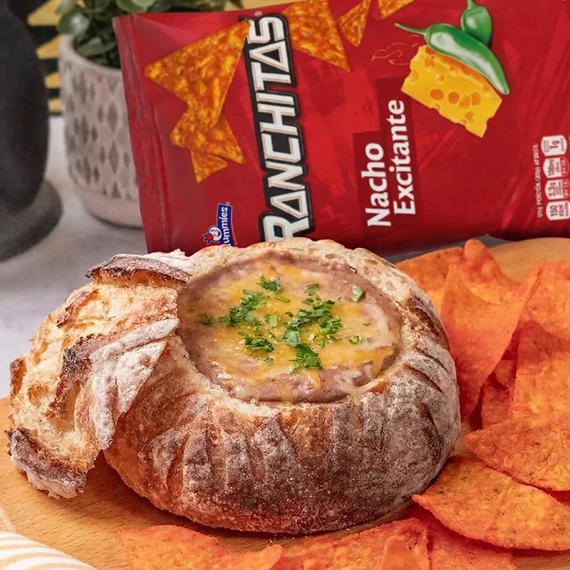 Dip cremoso de Frijol y Chipotle