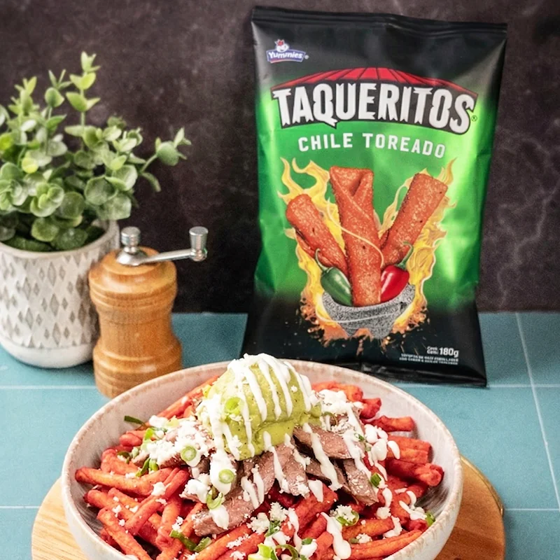 Carne asada with Taqueritos Chile Toreado