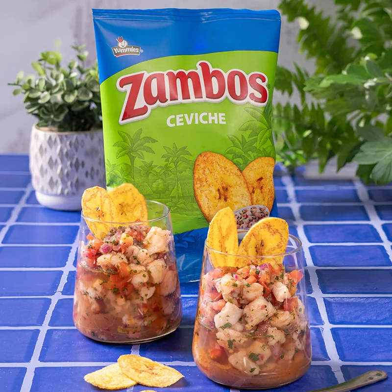 Ceviche casero con Zambos