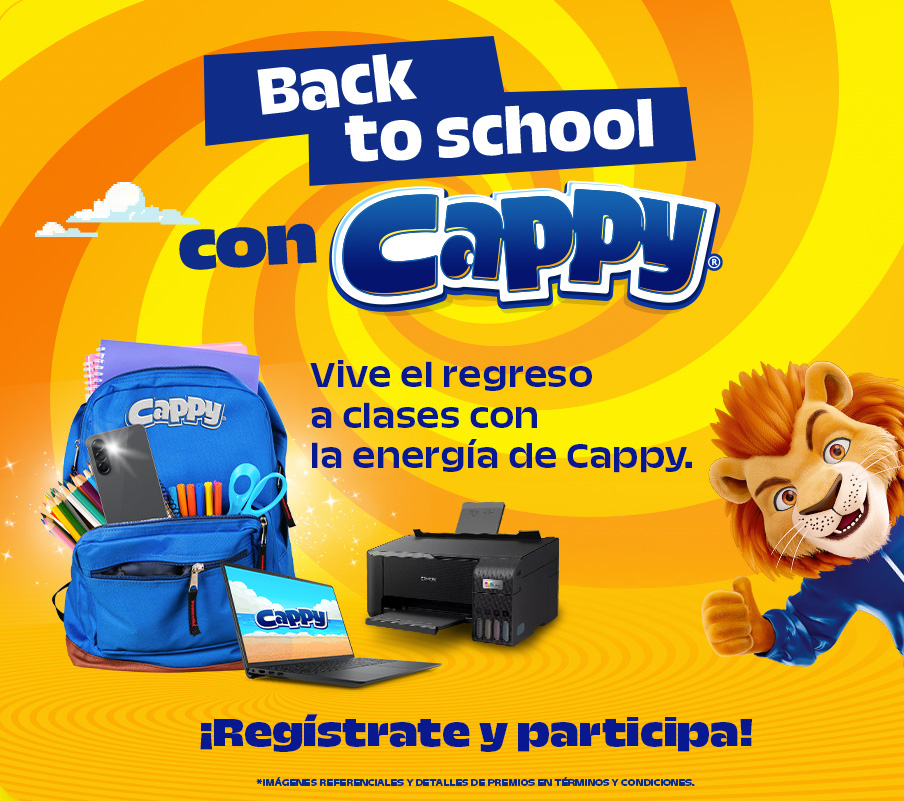 Back to school con Cappy