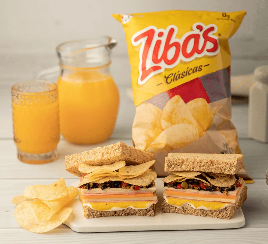 Crunchy Sandwich with Zibas Classic