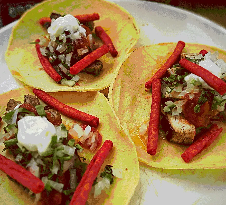 Crunchy Taquetacos Res or Chicken