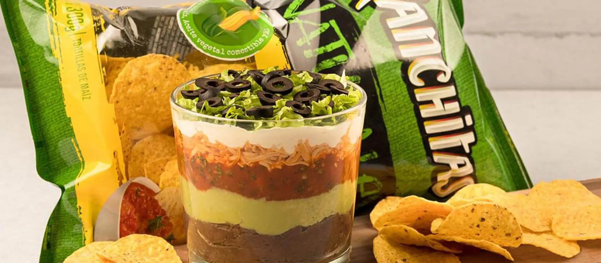 Dip de Capas con Ranchitas Naturales