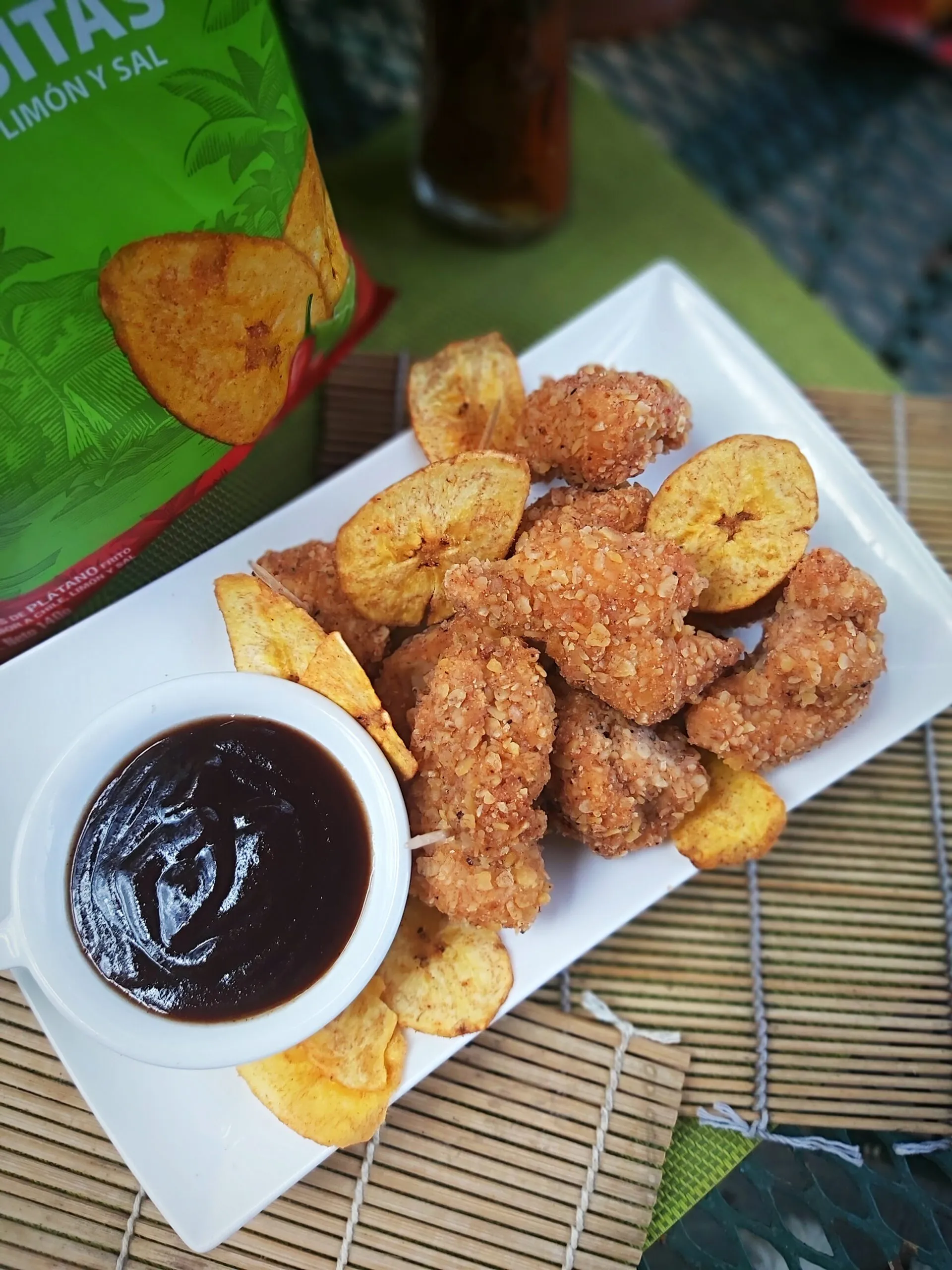 Chicken Nugget Empanizambos Using Banana Picositas Zambos