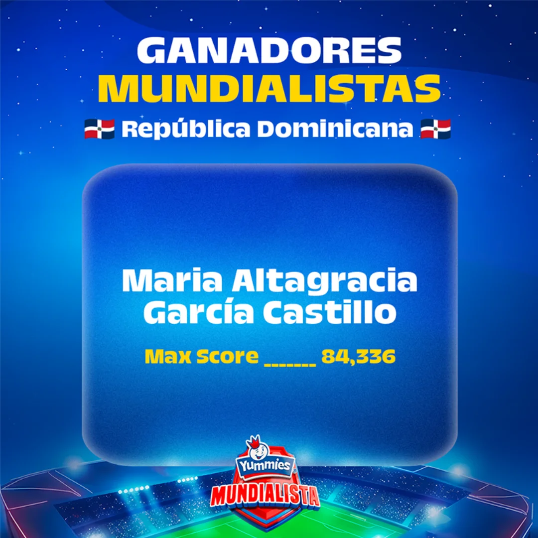 Ganadora Semana 4