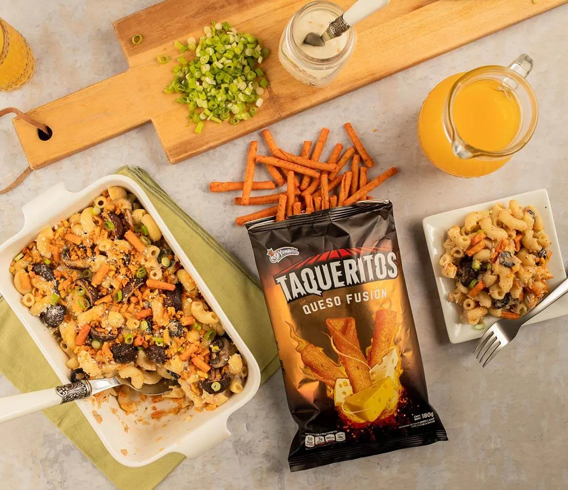 Baked Pasta with Taqueritos Cheese Fusion