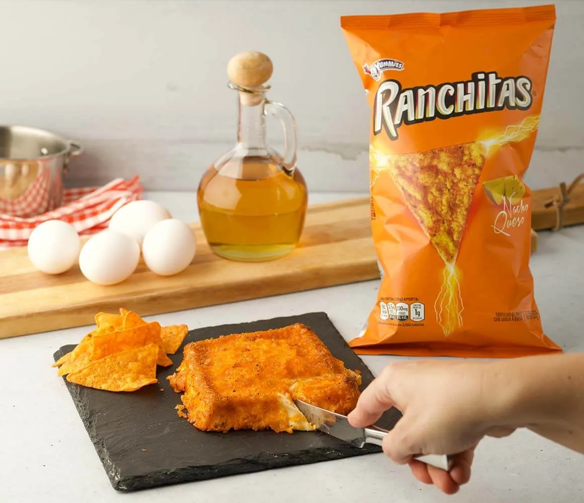 Panela Cheese with Ranchitas Nacho Cheese