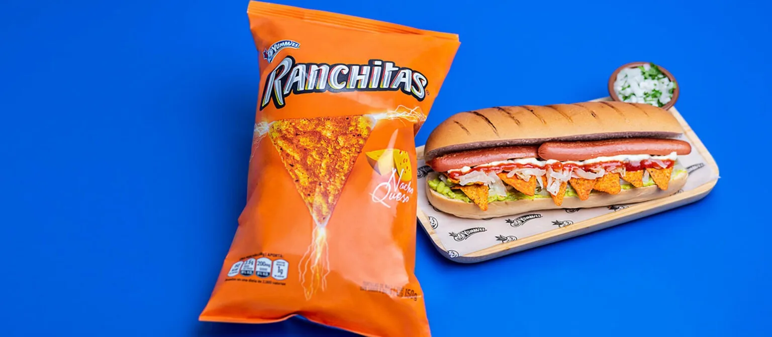 Shucos con Ranchitas Nacho Queso