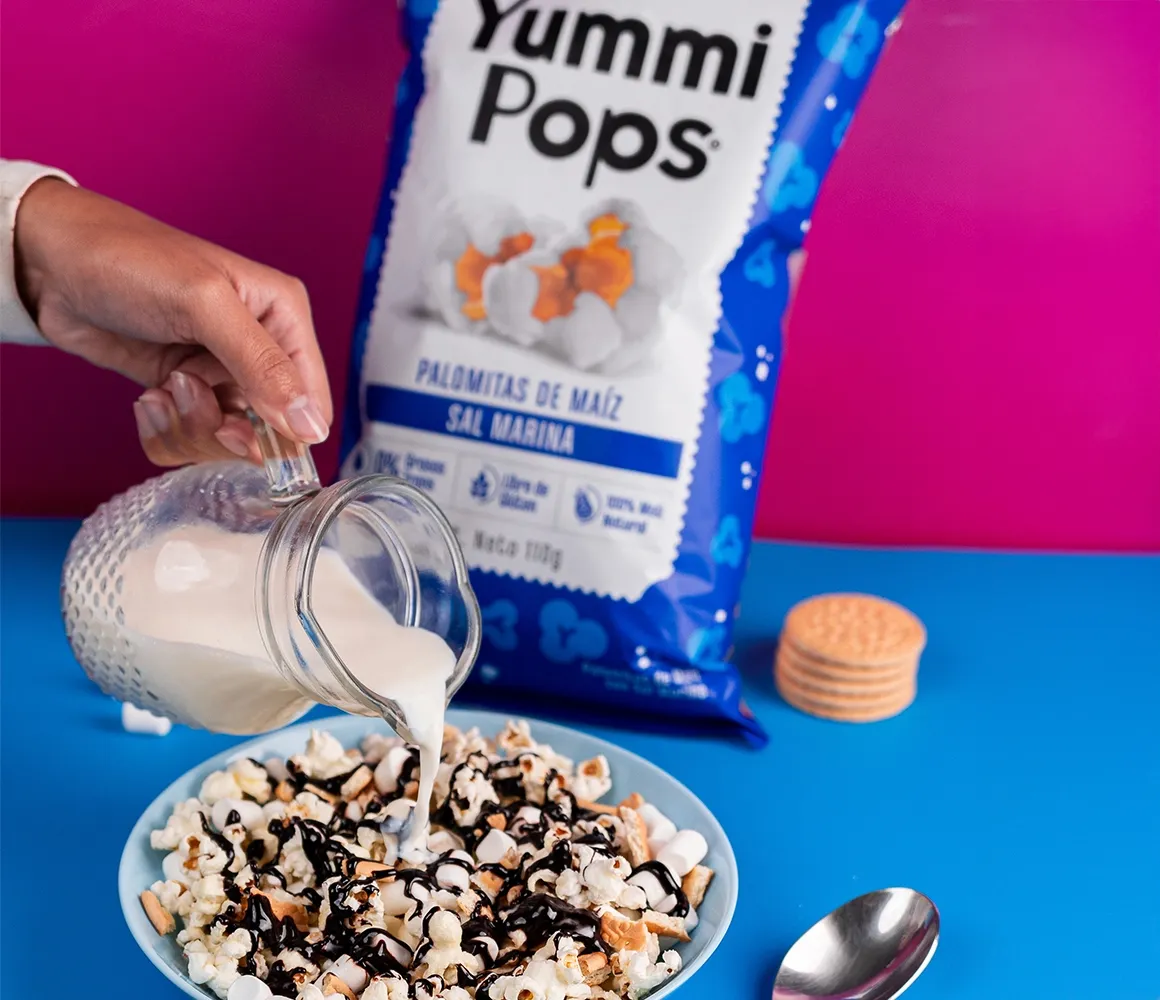 Smores with Yummi Pops Nacho and Sea Salt