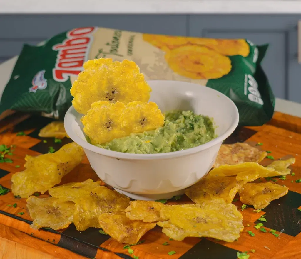 Tostones with Guacamole