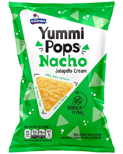 Yummipops Nacho Jalapeño Cream