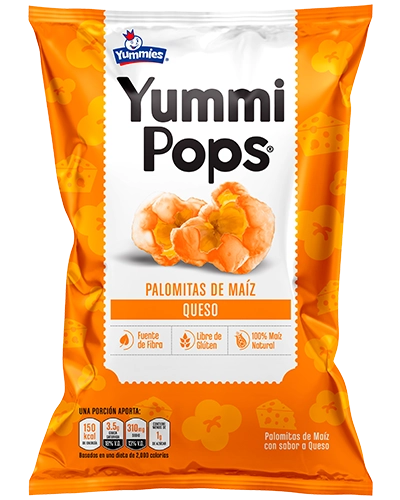 Yummipops Palomitas de Maíz Queso