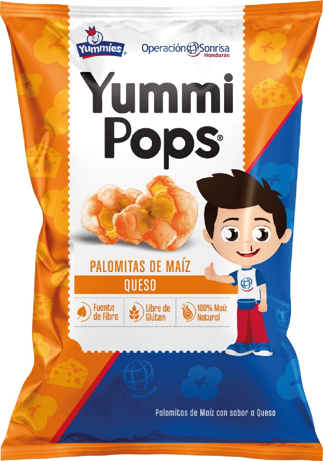 Yummi Pops Palomitas de maíz Queso