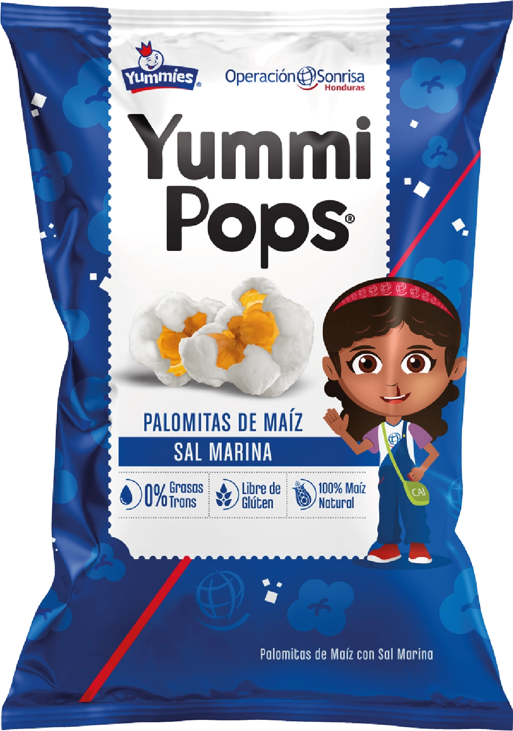 Yummi Pops Palomitas de maíz Sal Marina