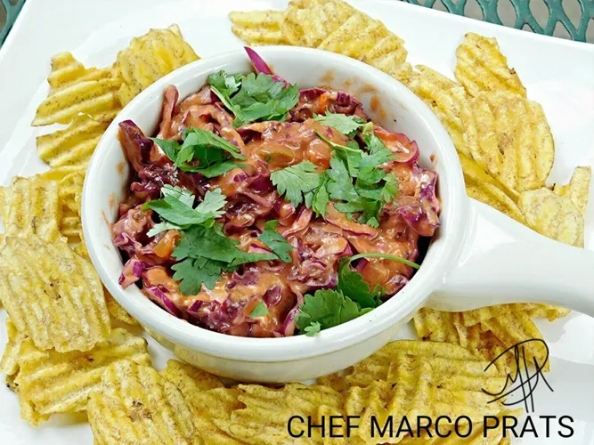 Zambos with Cabbage Salad